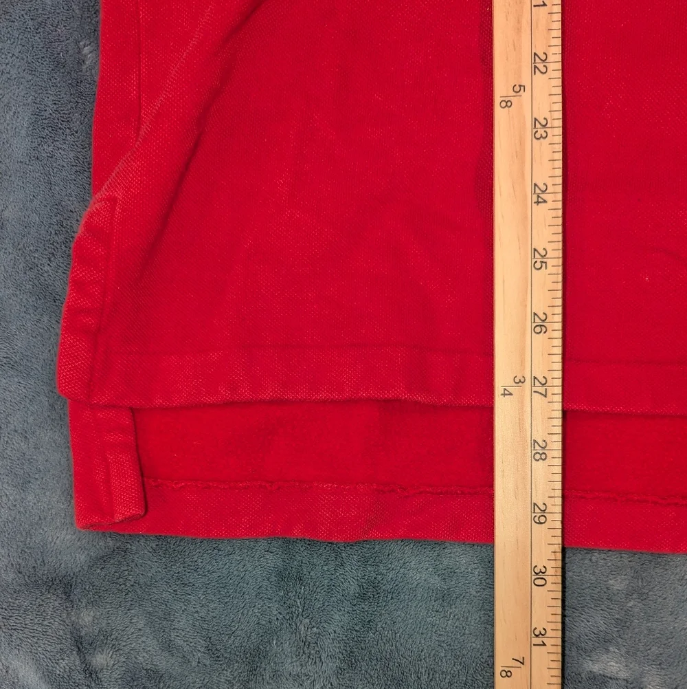 Polo Ralph Lauren long sleeve heavy cotton polo with some fleece lined Size Larg